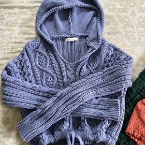 Blue Aéropostale hoodie size small